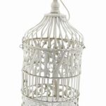 Deco 79 82677 Birdcage, 15″, 18″H, White