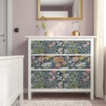 Orainege Vintage Floral Wallpaper Peel and Stick Wallpaper Floral Contact Paper 17.7in x196.8in Boho Flower Contact Paper Daisy Self Adhesive Removable Wallpaper for Bedroom Decorative Wall Paper