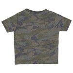 RABBIT SKINS Infant 100% Cotton Jersey Short Sleeve Tee, Vintage Camo, 6 Months