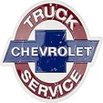 Chevrolet Truck Service aluminum nostalgia sign