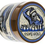 Suavecito Midnight Cruise Pomade Firme (Strong) Hold 4 oz, Spring Edition 1 Pack – Medium Shine Water Based Wax Like Flake Free Hair Gel – Easy To Wash Out – All Day Hold For All Hair Styles